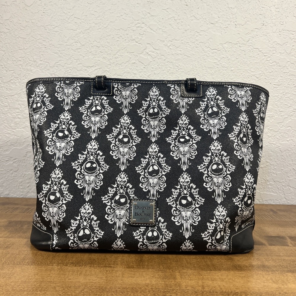 Dooney & Bourke Jack Skellington The Nightmare Before‎ Christmas Tote Bag